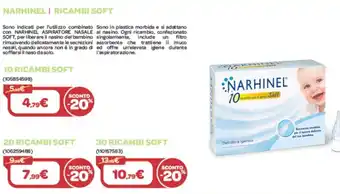 Bimbo Store Narhinel 10 Ricambi Soft 10 offerta