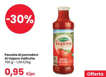 Despar Valfrutta Passata di pomodoro Al Vapore 700 g offerta