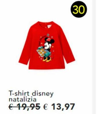 T-shirt disney natalizia