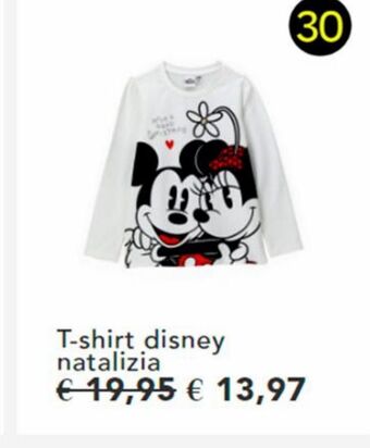 T-shirt dinsey natalizia