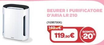 Beurer Purificatore D'Aria Lr 210