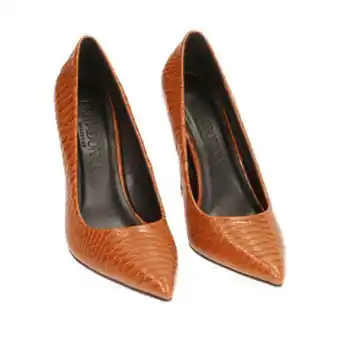 Primadonna Décolleté cognac stampa pitone, tacco 11 cm offerta