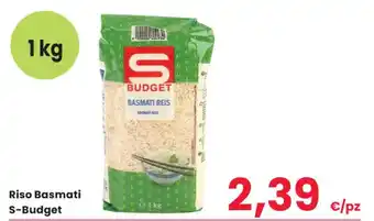 Despar S-Budget Riso Basmati 1 kg offerta