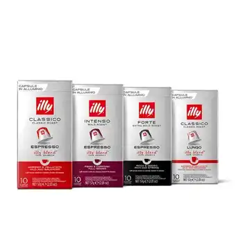 Illy Set di 4 caffè in capsule compatibili* illy offerta