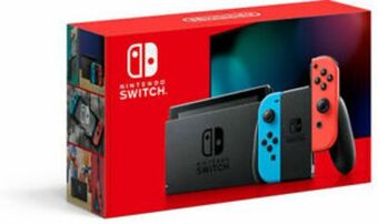 eBay Nintendo switch v2 1.1 console portatile neon blue red versione 2021 gar italia offerta