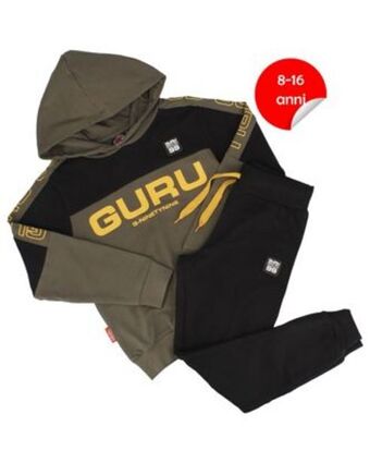 Globo Moda Guru 99 - tuta ragazzo verdone,felpa con cappuccio offerta