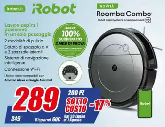 Robot Roomba Combo