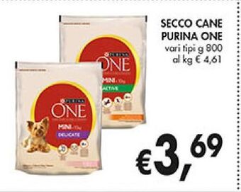 Secco cane purina one