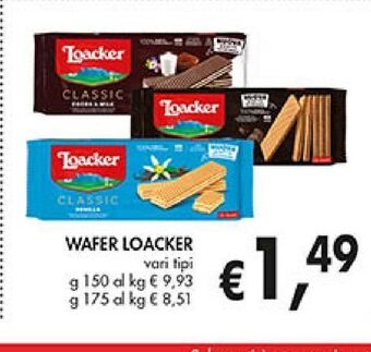 Supermercato Coal Wafer loacker offerta