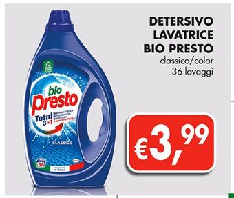 Supermercato Coal Detersivo lavatrice bio presto offerta