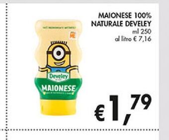 Supermercato Coal Maionese 100% naturale develey offerta
