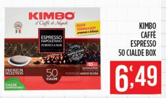 Euroesse Kimbo Caffè Espresso 50 Cialde Box offerta
