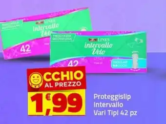 Supermercati Briò Intervallo Proteggislip Vari Tipi 42 pz offerta