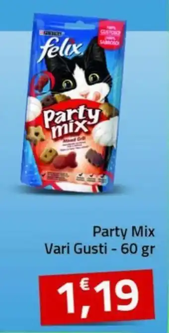 Supermercati Briò Purina felix Vari Gusti - 60 gr offerta