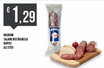 Euroesse Negroni Salame Nostranello Napoli All'Etto offerta