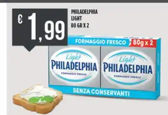 Euroesse Philadelphia Light 80 gr x 2 offerta