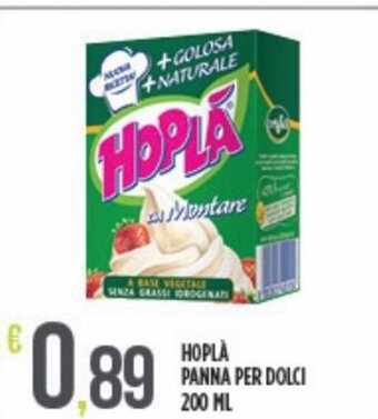 Euroesse Hoplá Panna Per Dolci 200 ml offerta