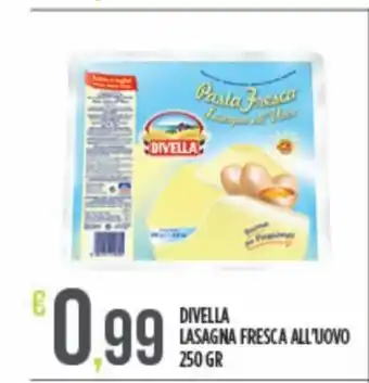 Euroesse Divella Lasagna Fresca All'Uovo 250 gr offerta