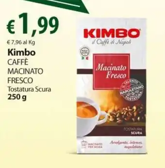 Extra Supermercati Kimbo Caffè macinato fresco 250 g x 2 offerta