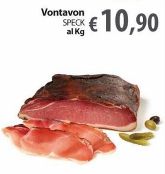 Extra Supermercati Vontavon speck al kg offerta