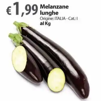 Extra Supermercati Melanzane lunghe al Kg offerta