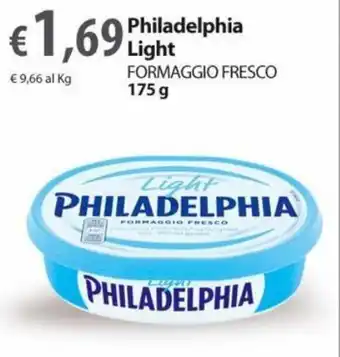Extra Supermercati Philadelphia Light Formaggio Fresco 175 g offerta