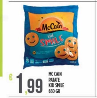 Euroesse Mc Cain Patate Kid Smile 650 Gr offerta
