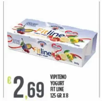 Fit Line Vipiteno Yogurt 125 Gr x 8
