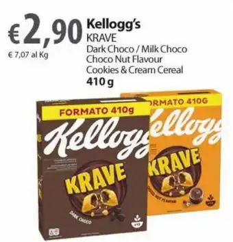 Extra Supermercati Kellogg's Krave 410 g offerta