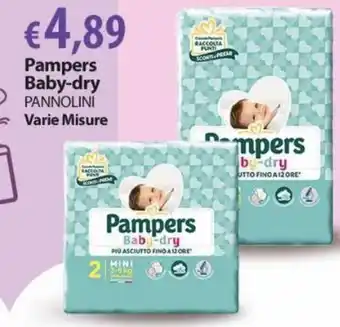 Extra Supermercati Pampers Baby-dry Varie Misure offerta