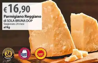 Extra Supermercati Parmigiano Reggiano di Sola Bruna DOP al Kg offerta