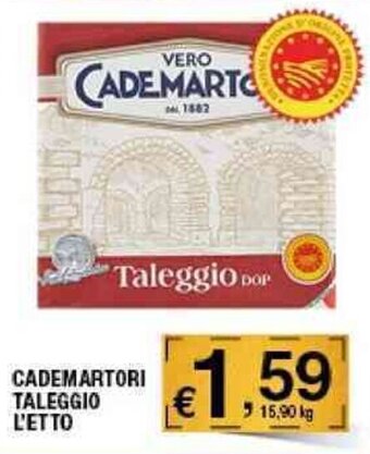 Sigma Cademartori Taleggio l'etto offerta