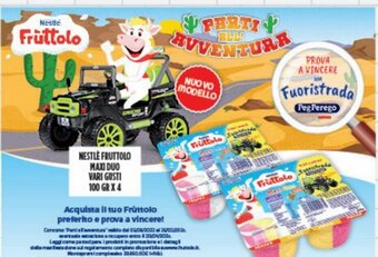 Euroesse Nestlè Fruttolo Maxi Duo Vari Gusti 100 Gr x 4 offerta