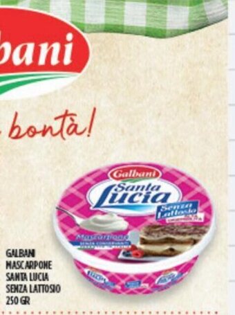 Euroesse Galbani Mascarpone Santa Lucia Senza Lattosio 250 Gr offerta