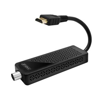 Decoder dvb-t2 hevc 10bit per retro tv con cavo hdmi integrato