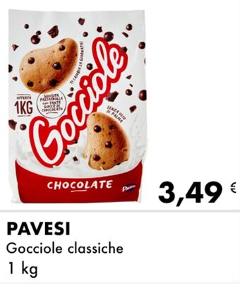Iper Tosano Pavesi Gocciole classiche 1 kg offerta