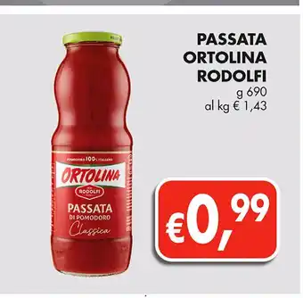 Passata ortolina rodolfi