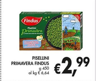 Supermercato Coal Pisellini primavera findus offerta