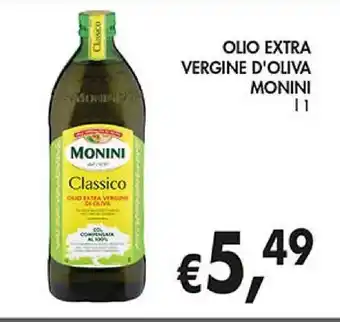 Supermercato Coal Olio extra vergine di oliva monini offerta
