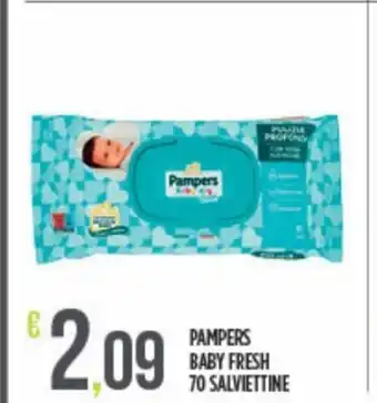 Euroesse Pampers Baby Fresh 70 Salvettine offerta