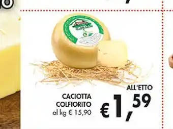 Supermercato Coal Caciotta colfiorito offerta