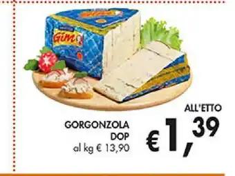 Supermercato Coal Gorgonzola dop offerta