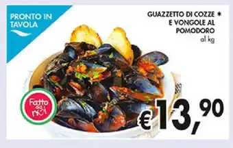 Guazzetto di cozze e vongole al pomodoro