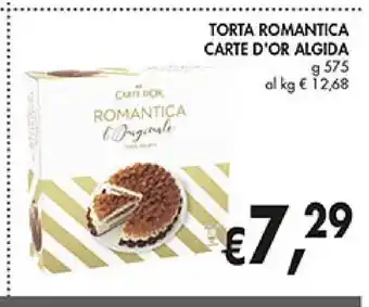 Supermercato Coal Torta romantica carte d'or algida offerta