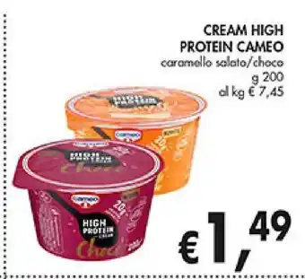 Cream high protein cameo