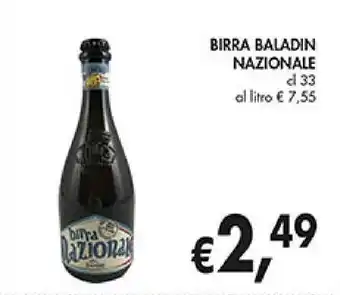Supermercato Coal Birra baladin nazionale offerta