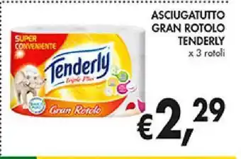 Supermercato Coal Asciugatutto gran rotolo tenderly offerta