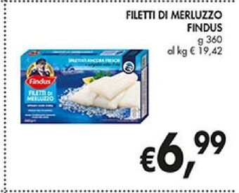 Coal City Filetti di merluzzo findus offerta