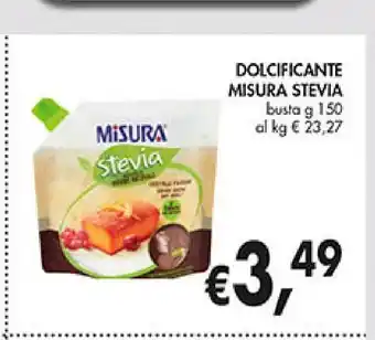 Dolcificante misura stevia