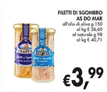 Filetti di sgombro às do mar